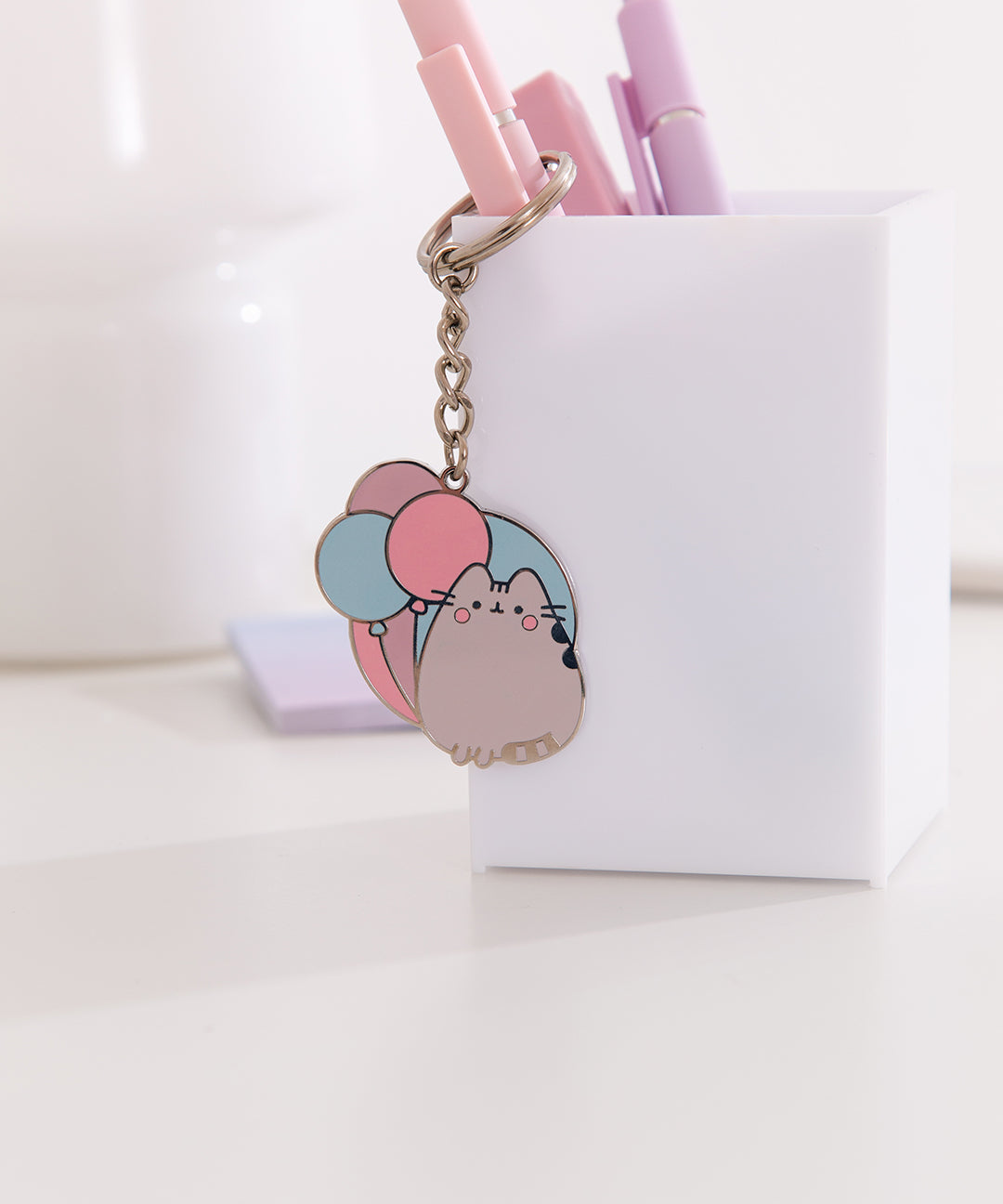 Pusheen 15th Anniversary Keychain – Pusheen Shop