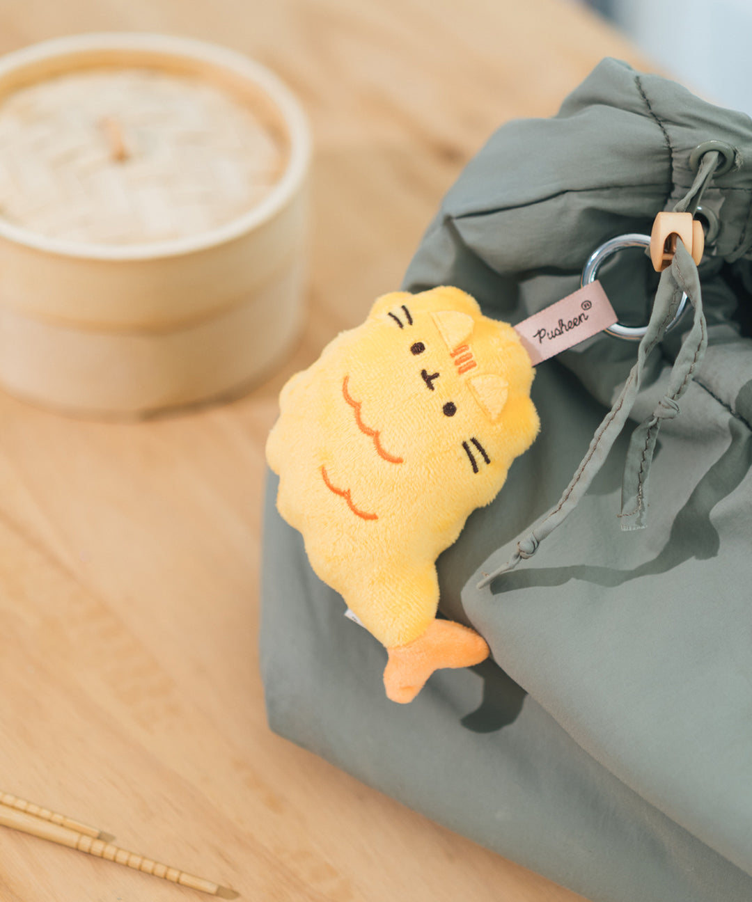 Pusheen Shrimp Tempura Plush Keychain – Pusheen Shop