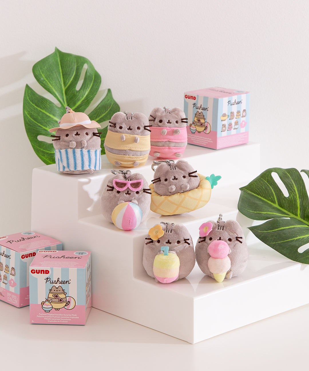 Pusheen Tropical Vacation Surprise Plush – Pusheen Shop