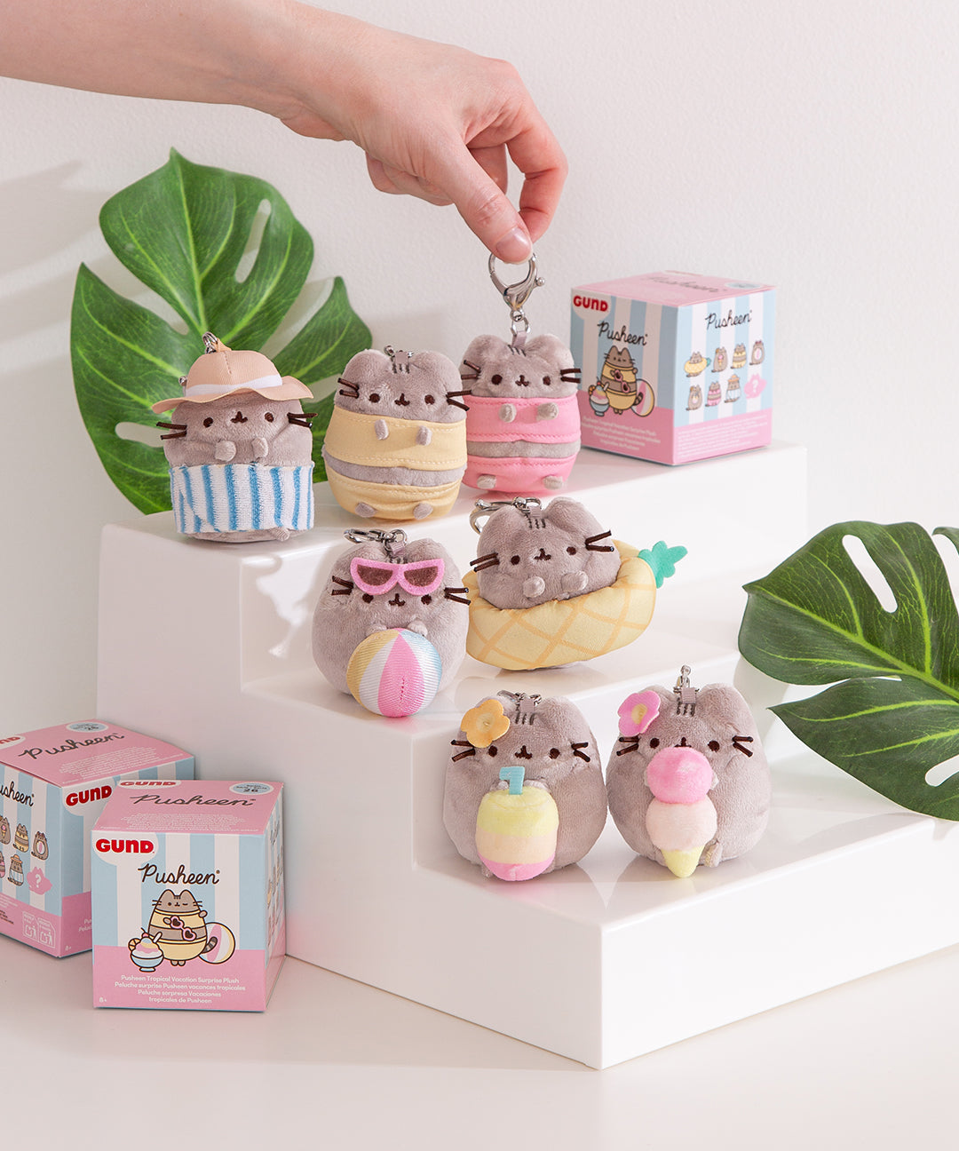 Pusheen Tropical Vacation Surprise Plush – Pusheen Shop