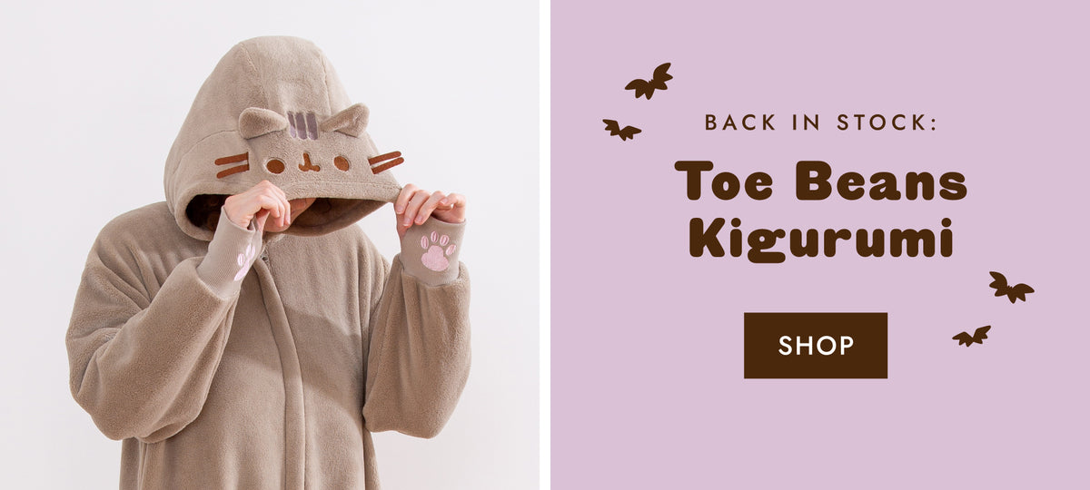Restock of the Pusheen Shop Exclusive Toe Beans Kigurumi