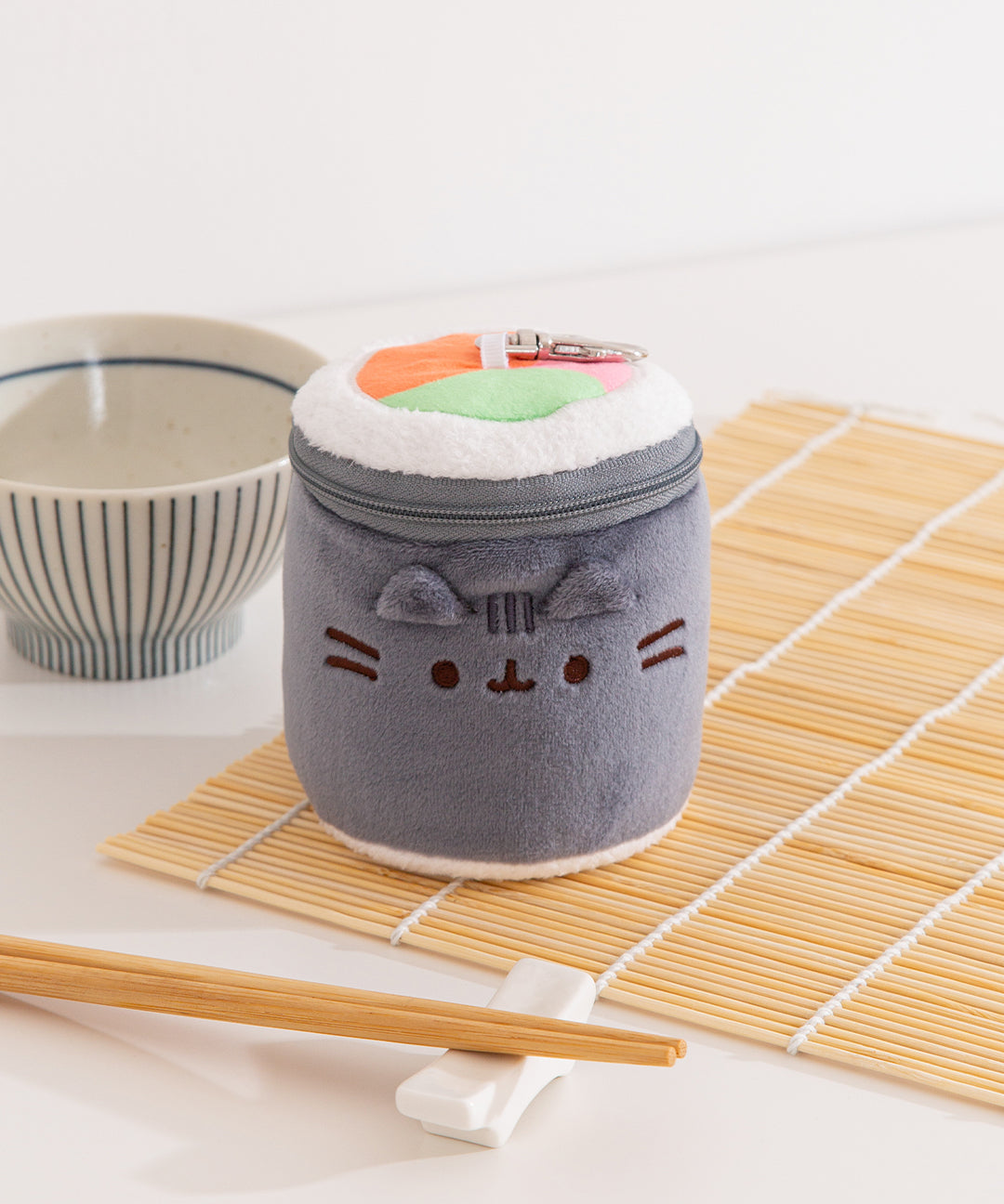 Pusheen Sushi Reusable Bag Keychain Plush – Pusheen Shop