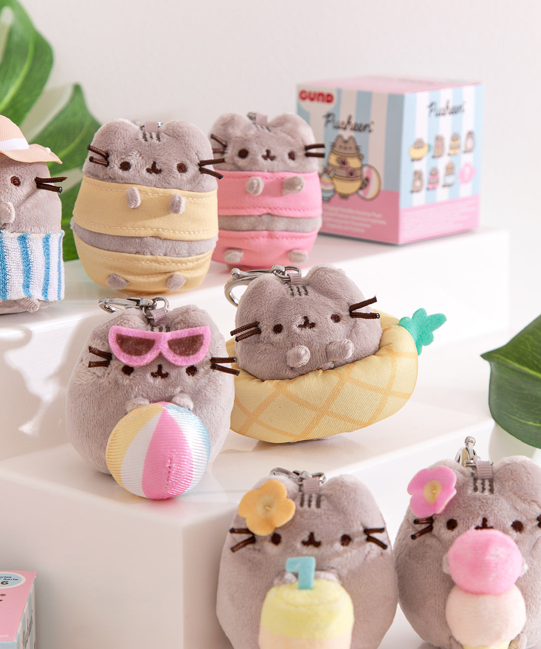 Pusheen Tropical Vacation Surprise Plush – Pusheen Shop