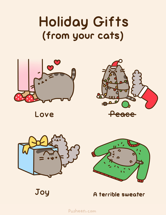 Pusheen : Holiday Gifts (From Your Cats 