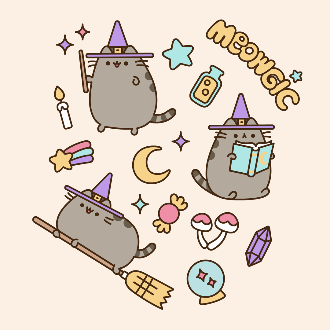 Witch hat Pusheen