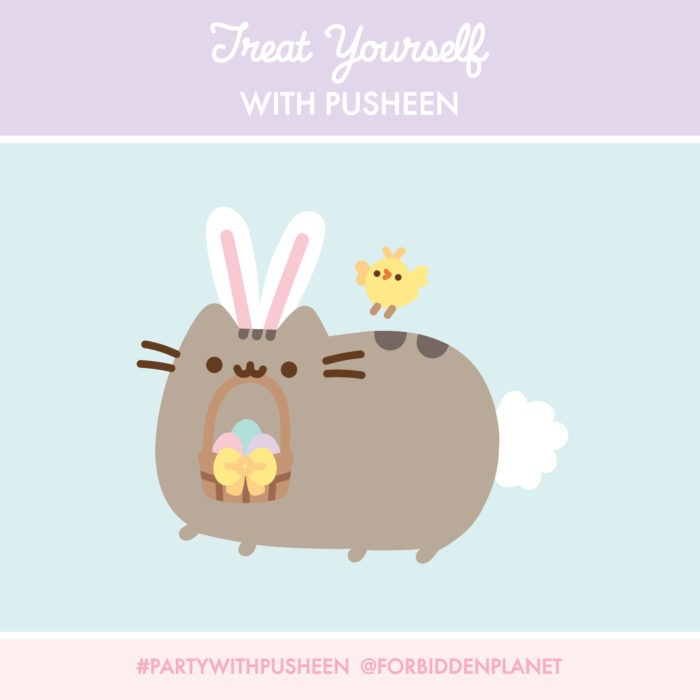 pusheen cat easter