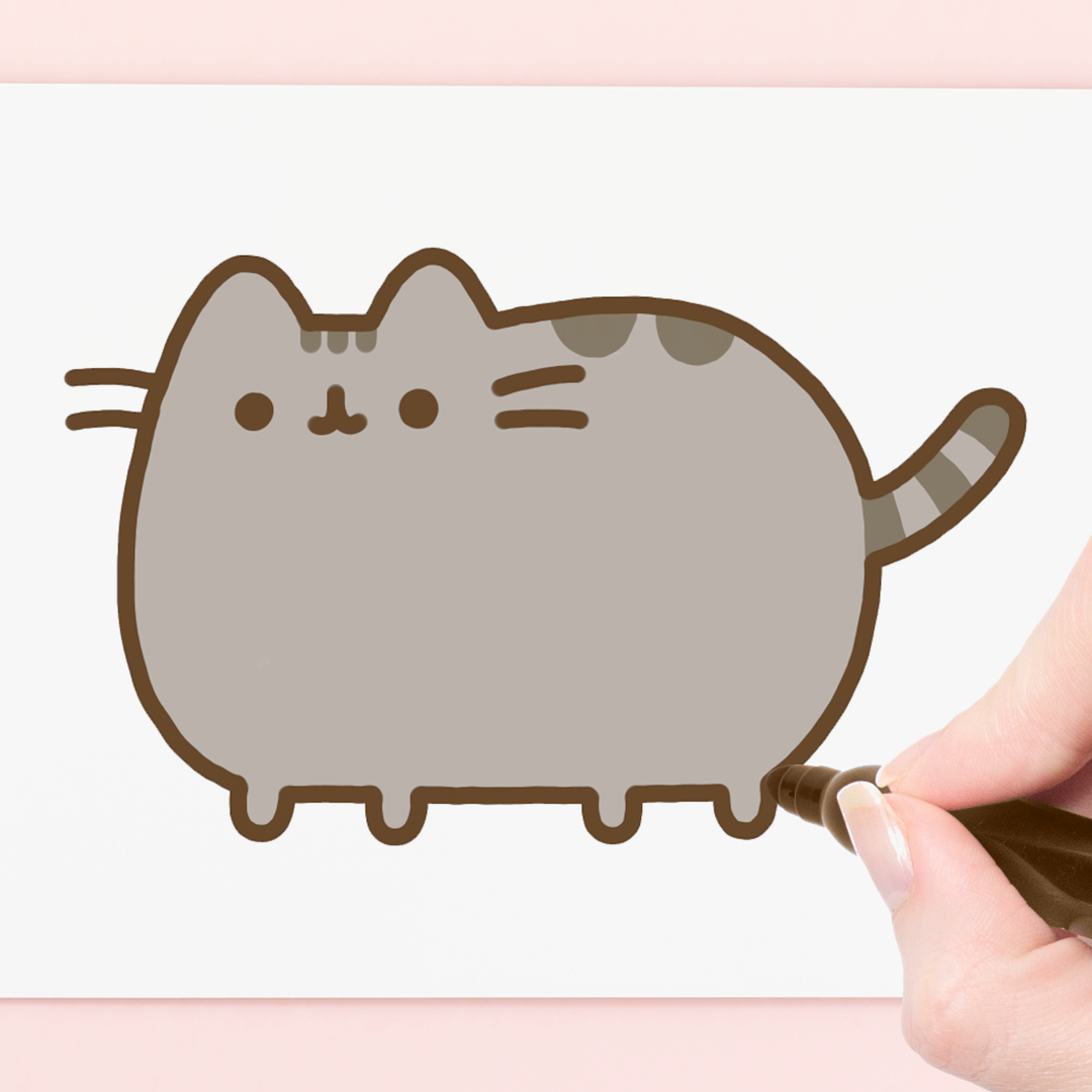 Amazing Pusheen The Cat How To Draw in 2023 Learn more here 