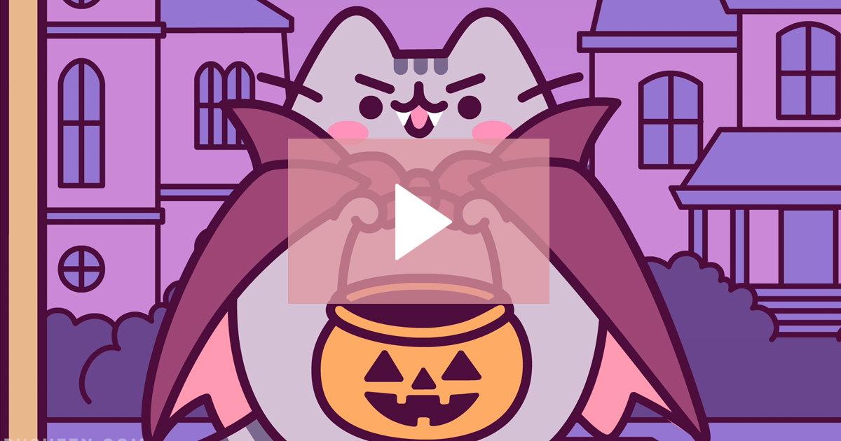 Pusheen Pusheen S Trick Or Treat Pusheen