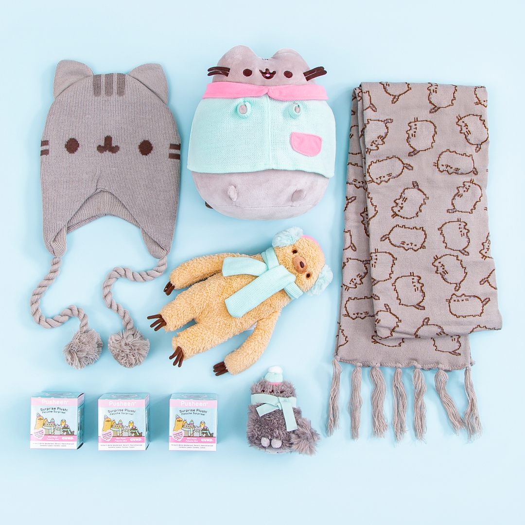 Pusheen : GIVEAWAY: Win a Pusheen Winter Prize Package! - Pusheen