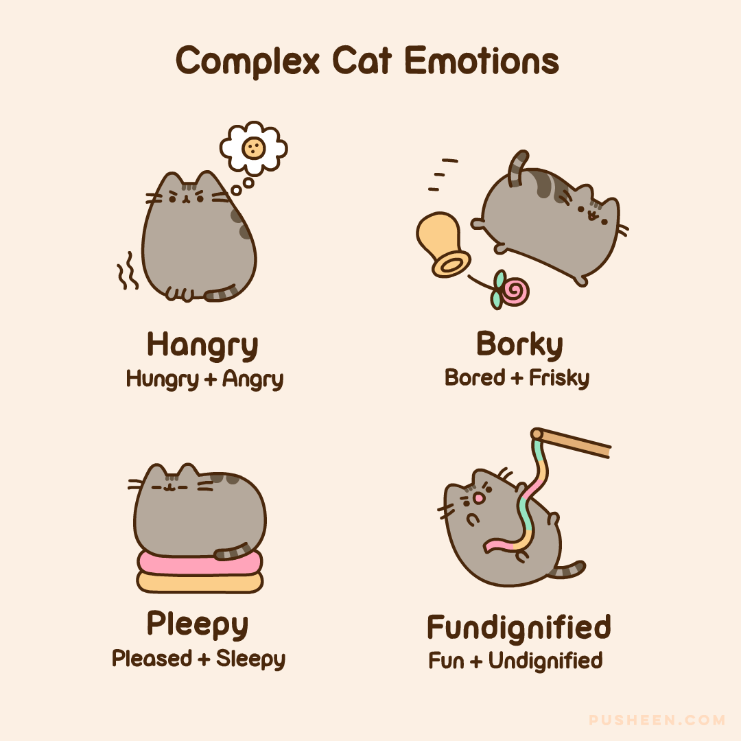 Pusheen : Complex Cat Emotions