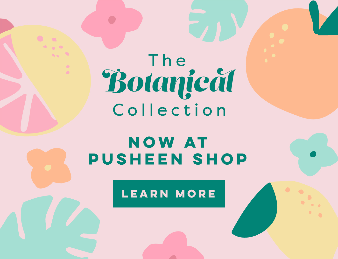 pusheen botanical collection