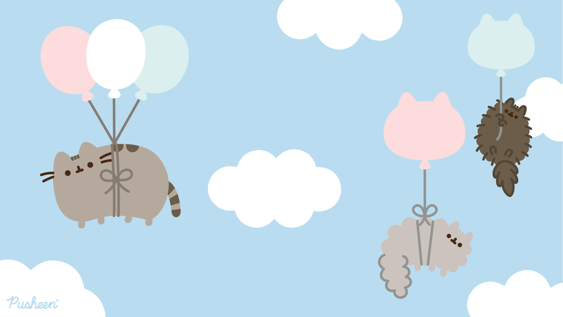 Pusheen Pusheen Zoom Backgrounds Pusheen