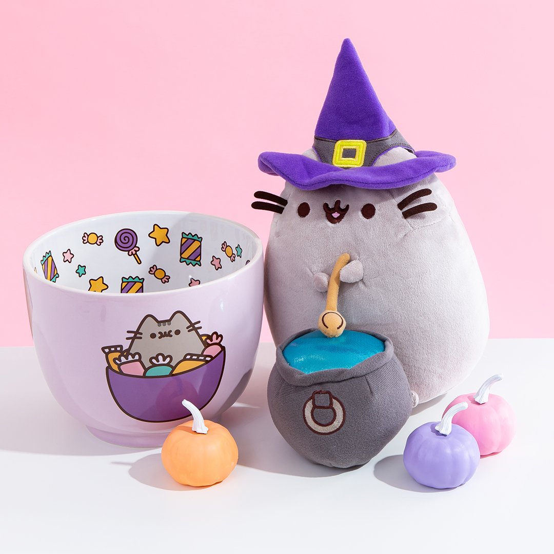 pusheen witch plush