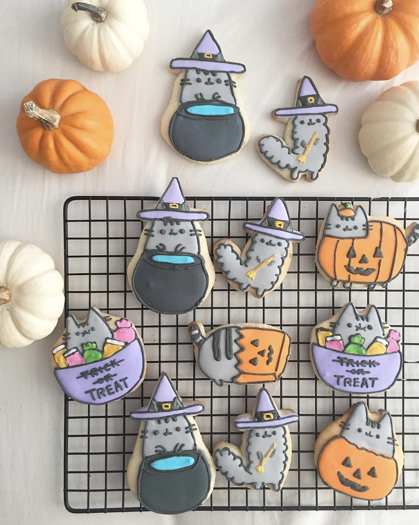 Pusheen : Fan Friday: We Can’t Decide Which Halloween Pusheen Cookies ...