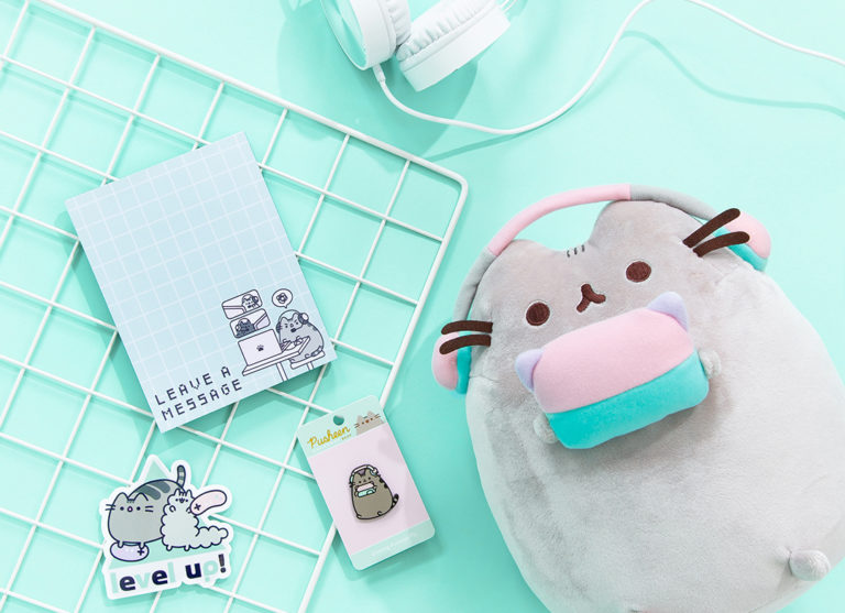 pusheen plush set