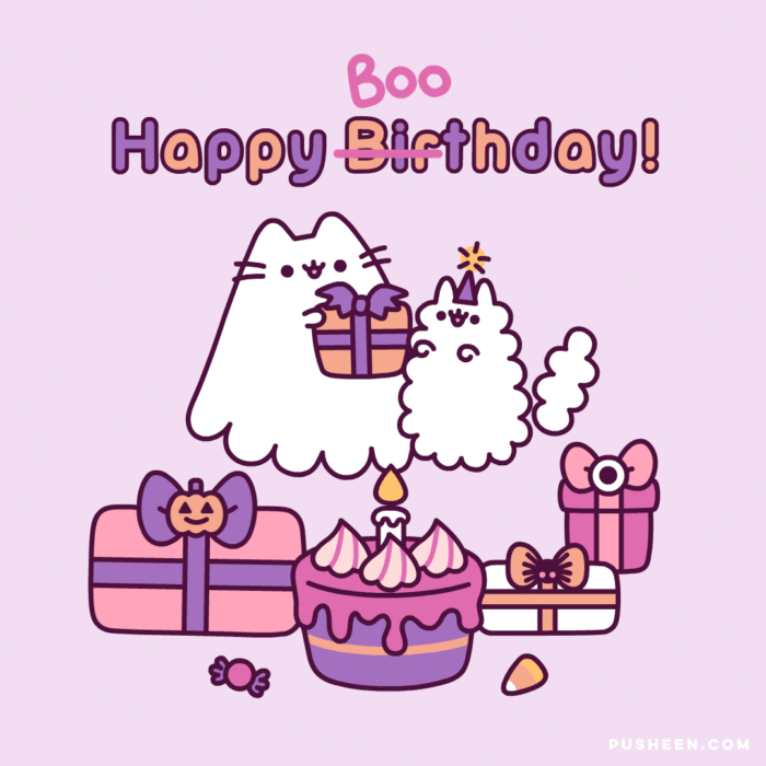 Pusheen : Happy Birthday, Stormy! - Pusheen