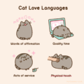 Pusheen: Cat Love Languages