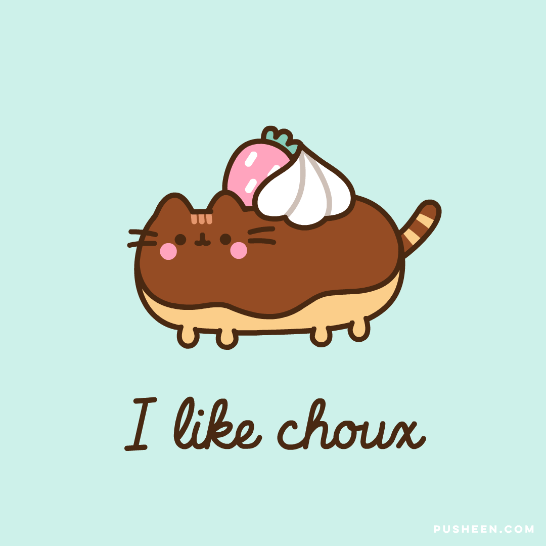 I like choux (Pusheen's sweet valentines)