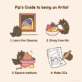 Pips Guide to Being An Artist
