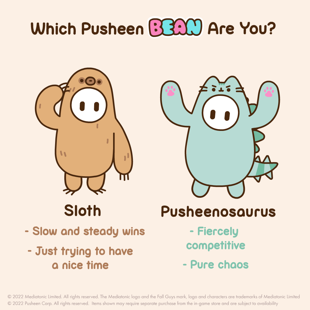Which Pusheen Bean Are You?