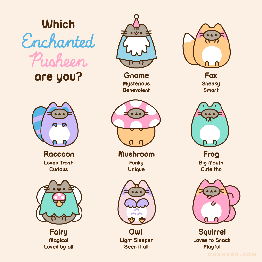 Which Enchanted Pusheen Are You?